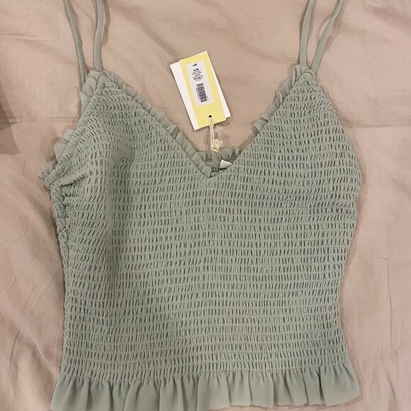 NWT Aritzia Wilfred Tuberose Tank - Picture 4 of 5